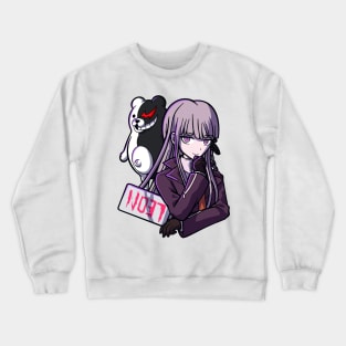 Kyoko Kirigiri & Monokuma Crewneck Sweatshirt